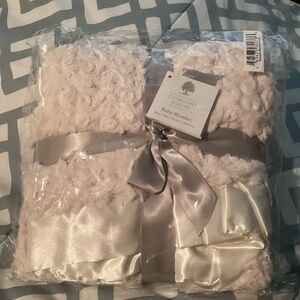 NWT CONCORD HOUSE Baby Blanket 30”x 40” Rosette Ivory